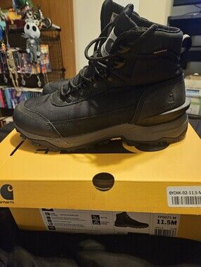 New In Original Box Carhartt Waterproof 6inch Hiker Boots Size Mens 11.5